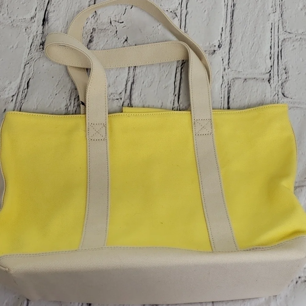 American Living Iconic Tote & Makeup Bag Y&N  NWT